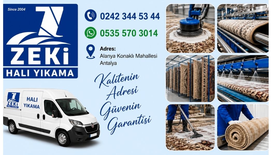 Alanya Konaklı Mahallesi Halı Yıkama
